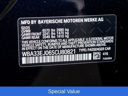 Used 2025 BMW 760i xDrive w/ Executive Package AWD/4WD image 24