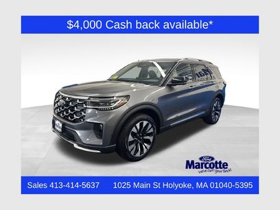 New 2026 Ford Explorer Platinum