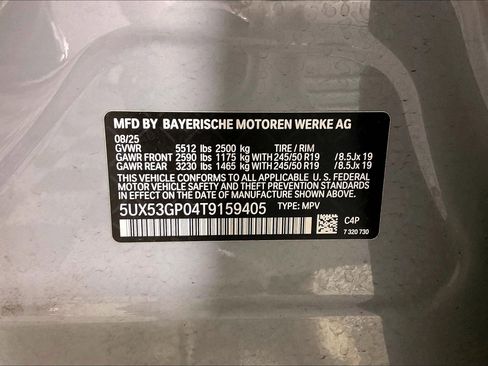 Certified 2026 BMW X3 xDrive30 w/ M Sport Package AWD/4WD image 3