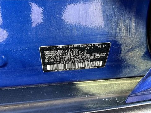 Used 2022 Subaru WRX Premium image 19