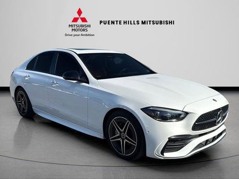Used 2023 Mercedes-Benz C 300 4MATIC Sedan w/ AMG Line w/ Night Package image 3