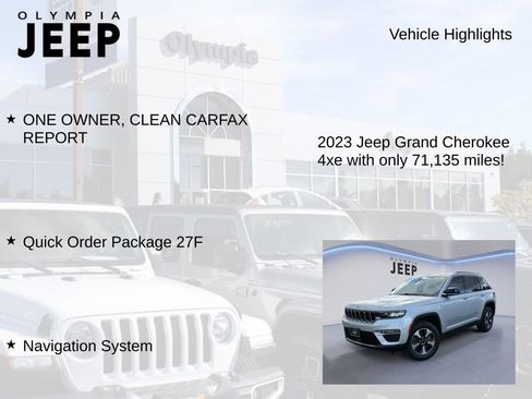Used 2023 Jeep Grand Cherokee 4WD 4xe image 6