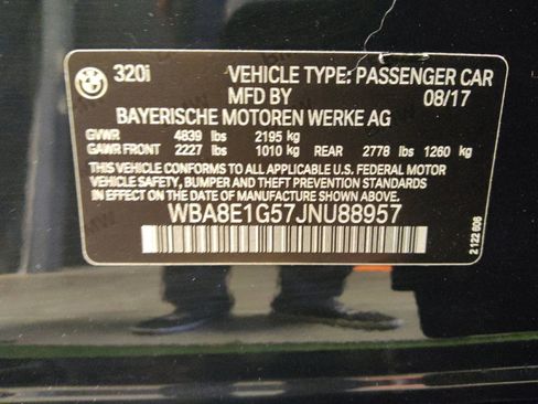 Used 2018 BMW 320i Sedan RWD image 33