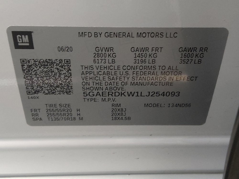 Used 2020 Buick Enclave Avenir w/ Avenir Technology Package FWD image 33