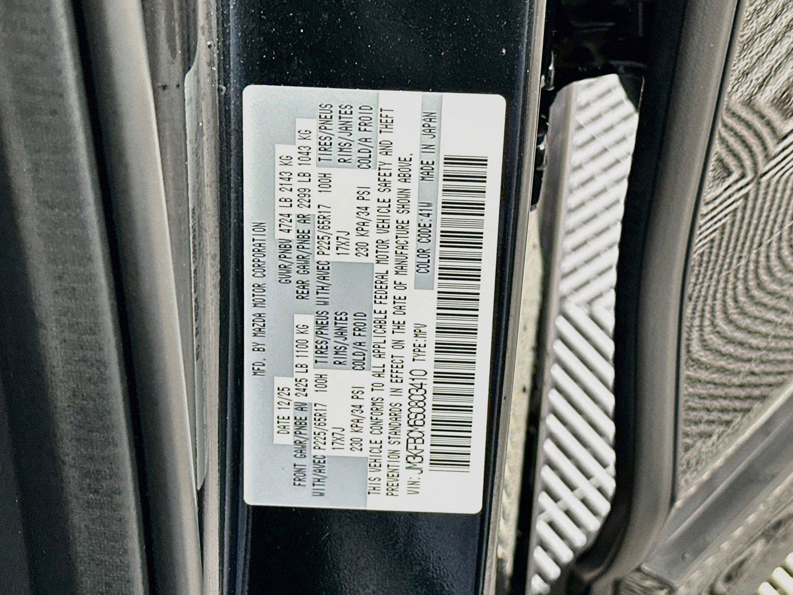 Used 2025 MAZDA CX-5 AWD 2.5 S w/ Preferred Package image 23