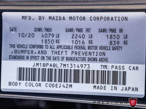 Used 2021 MAZDA MAZDA3 s image 37