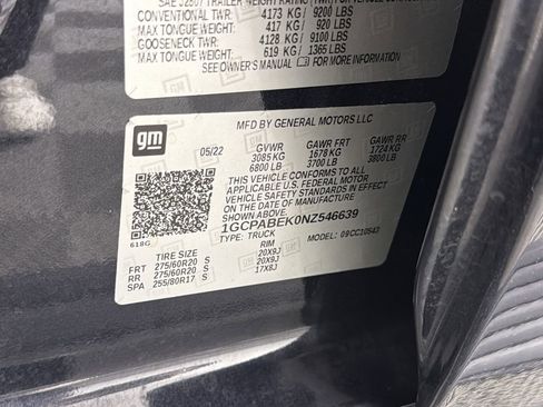 Used 2022 Chevrolet Silverado 1500 Custom image 30