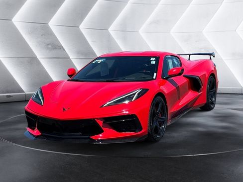 Certified 2020 Chevrolet Corvette Stingray Premium Cpe w/ 3LT Preferred Equipment Group RWD image 1