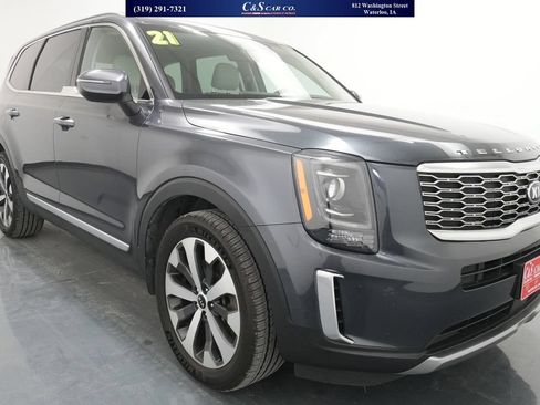 Used 2021 Kia Telluride S AWD/4WD image 1