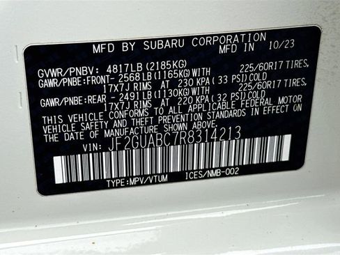 Used 2024 Subaru Crosstrek 2.0i AWD/4WD image 29