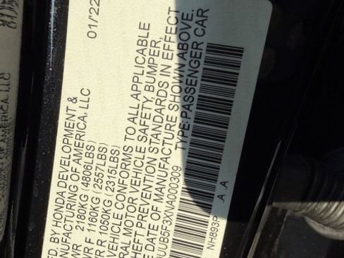 Used 2022 Acura TLX Base image 4