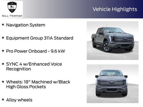 Certified 2023 Ford F150 Lightning XLT AWD/4WD image 4