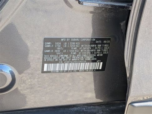 Certified 2025 Subaru Outback Onyx Edition XT image 35