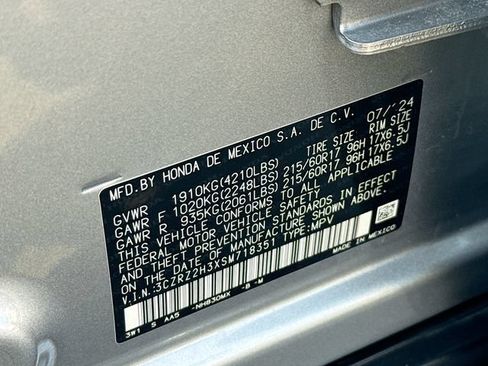 Certified 2025 Honda HR-V LX image 34