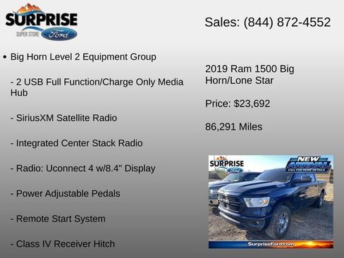 Used 2019 RAM 1500 Big Horn RWD image 22