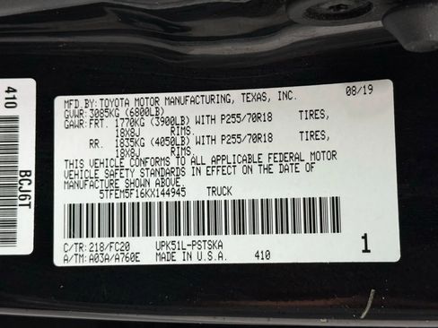 Used 2019 Toyota Tundra SR5 image 47