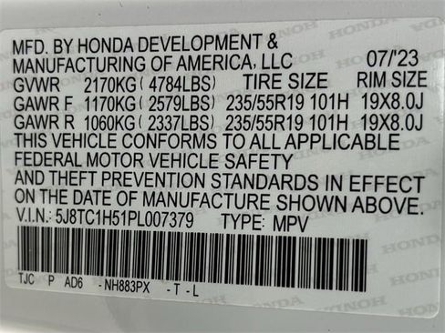 Certified 2023 Acura RDX w/ Technology Package image 37