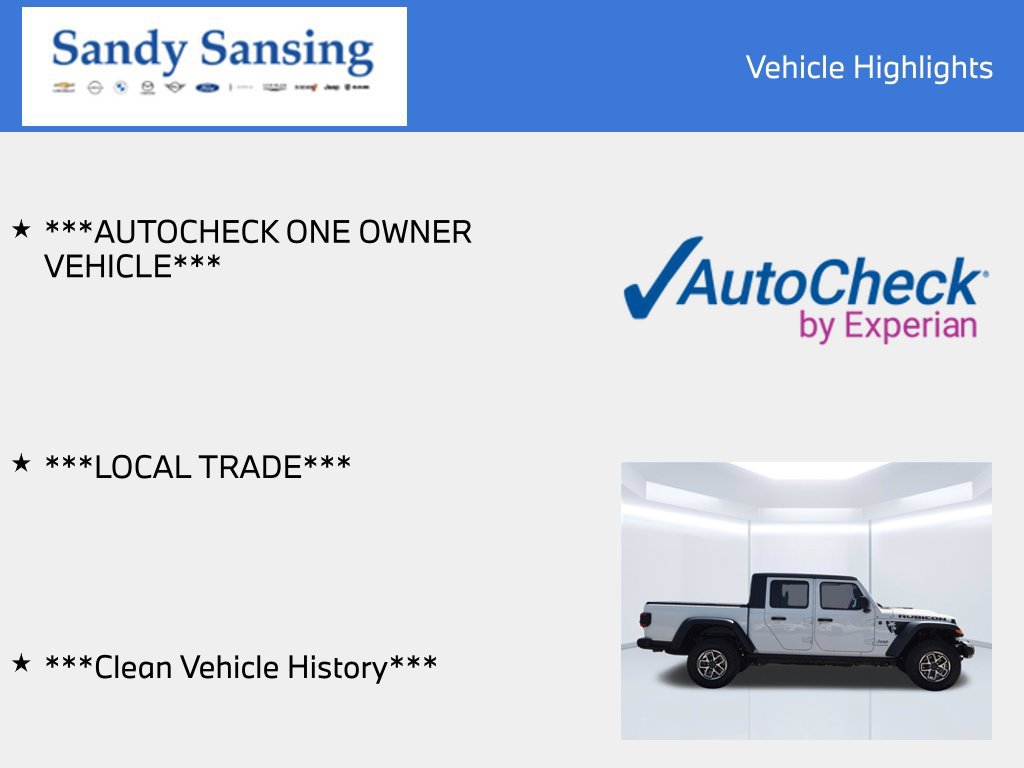 Used 2024 Jeep Gladiator Rubicon w/ Convenience Group AWD/4WD image 7