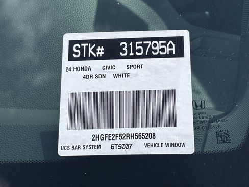 Used 2024 Honda Civic Sport image 30