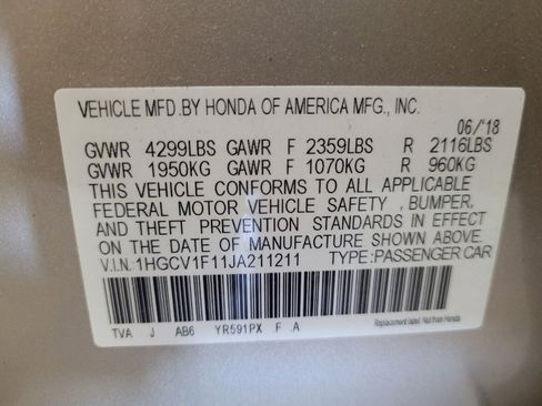 Used 2018 Honda Accord LX image 33