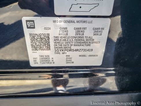 Certified 2024 Cadillac XT6 Premium Luxury w/ LPO, Floor Liner Package AWD/4WD image 29
