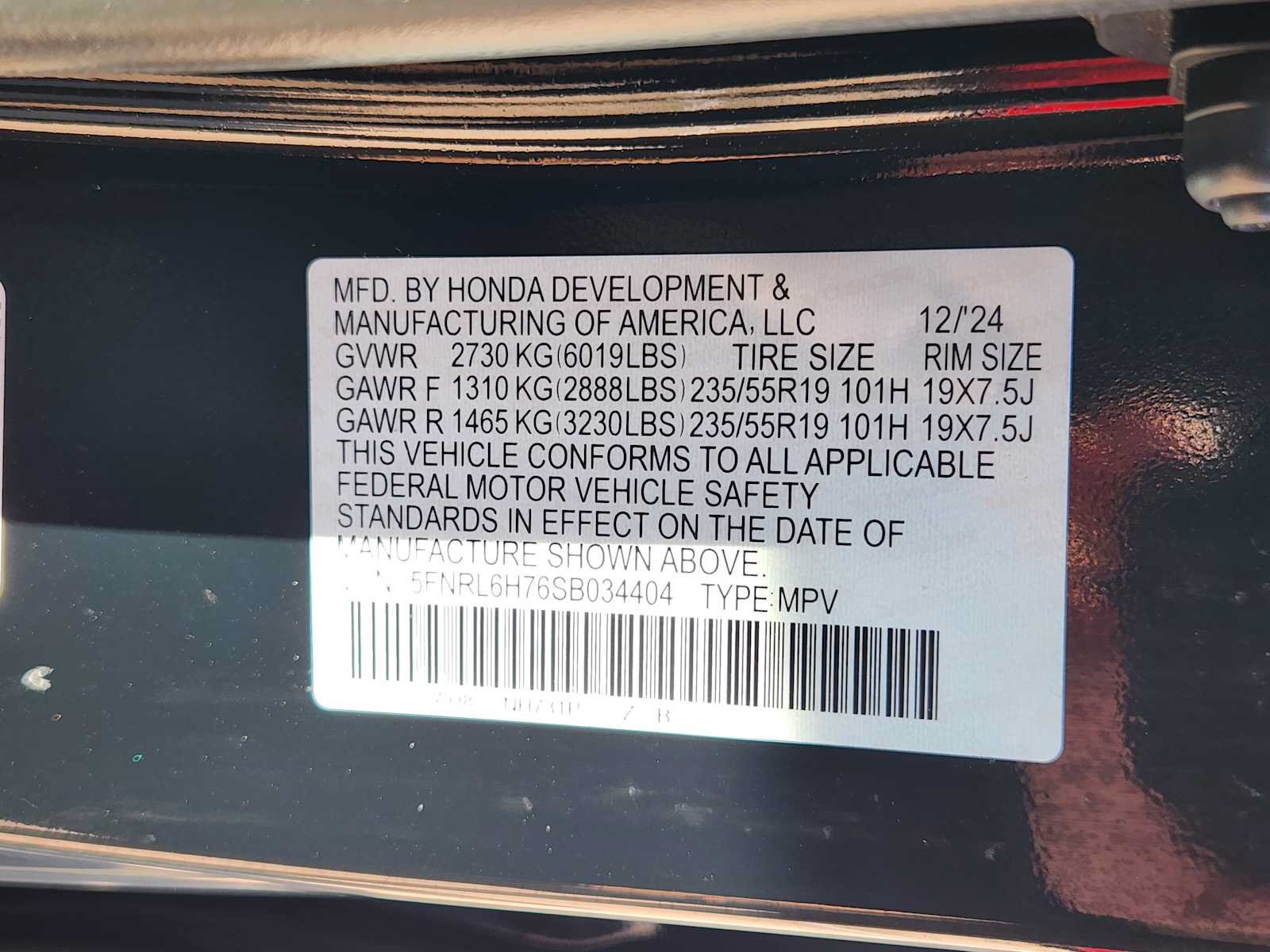 Used 2025 Honda Odyssey Sport-L image 34