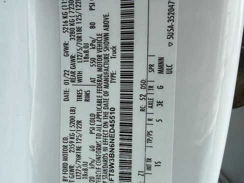 Used 2022 Ford F350 XL w/ STX Appearance Package image 44