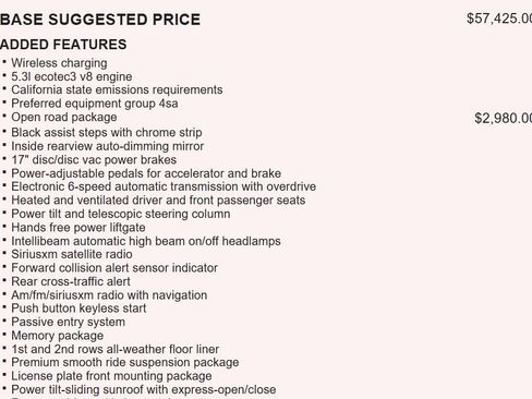 Used 2017 GMC Yukon SLT w/ Open Road Package image 15