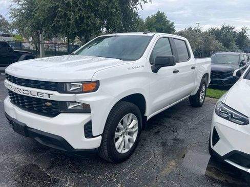 Used 2022 Chevrolet Silverado 1500 Custom RWD image 1