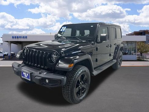 Used 2020 Jeep Wrangler Unlimited Sahara AWD/4WD image 8
