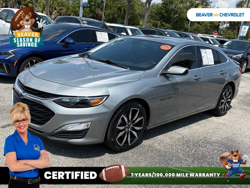 Used 2024 Chevrolet Malibu RS w/ LPO, Floor Liner Package FWD image 1
