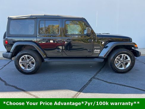 Certified 2022 Jeep Wrangler Unlimited Sahara w/ Cold Weather Group image 3