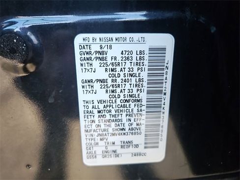 Used 2019 Nissan Rogue SV image 32