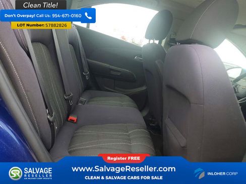 Used 2013 Chevrolet Sonic LT w/ Wheels and Fog Lamp Package FWD image 13