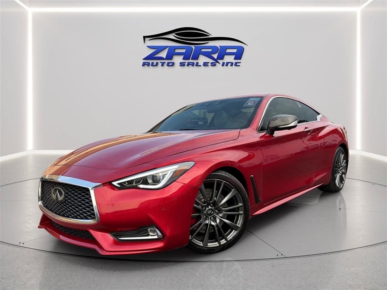Used 2017 INFINITI Q60 Red Sport 400 RWD image 1