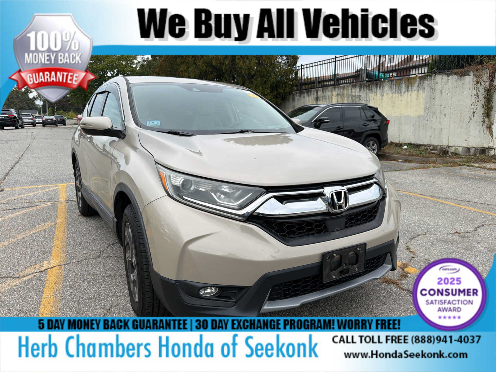 Used 2019 Honda CR-V EX image 1