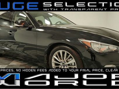 Used 2022 INFINITI Q50 Luxe w/ Cargo Package
