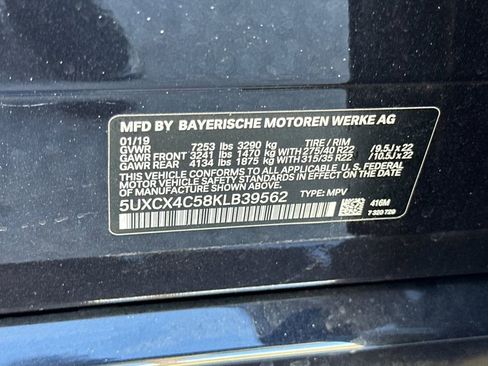 Used 2019 BMW X7 xDrive50i w/ M Sport Package AWD/4WD image 34