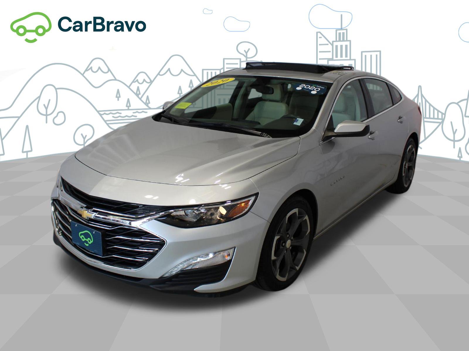 Certified 2020 Chevrolet Malibu LT w/ Leather Package FWD image 1