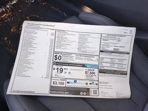 New 2027 BMW M3 w/ Parking Assistance Package RWD image 18