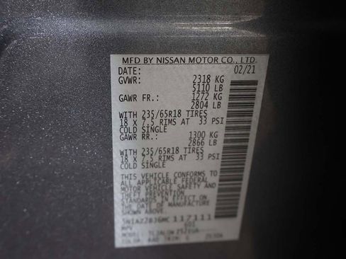 Used 2021 Nissan Murano SV image 46