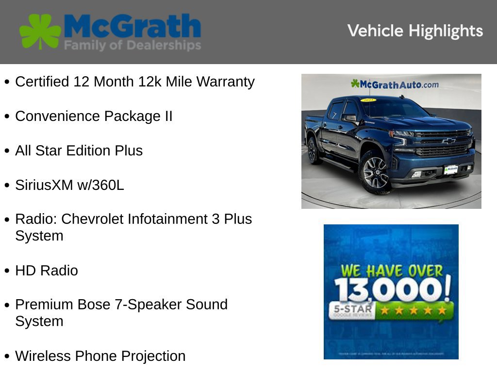 Used 2021 Chevrolet Silverado 1500 RST w/ All Star Edition Plus AWD/4WD image 6