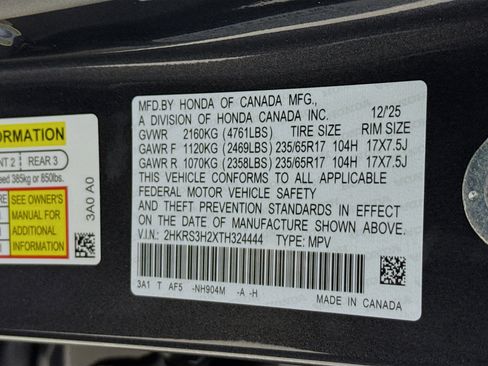 New 2026 Honda CR-V LX image 35