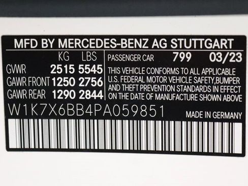 Certified 2023 Mercedes-Benz AMG GT 53 image 36