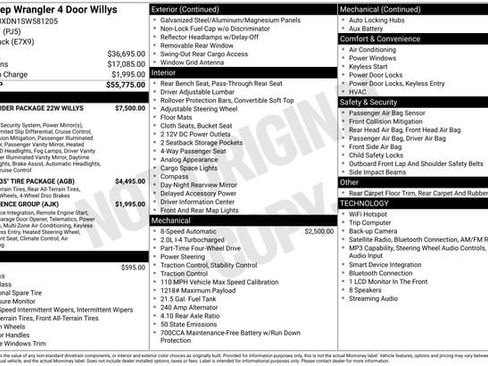 Certified 2025 Jeep Wrangler Unlimited Sport AWD/4WD image 6