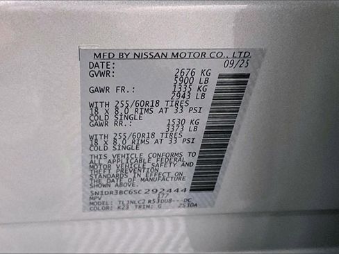 New 2025 Nissan Pathfinder SV w/ Black Appearance Package image 36