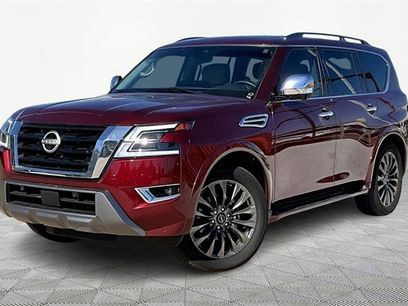 Used 2023 Nissan Armada Platinum w/ Captain's Chairs Package