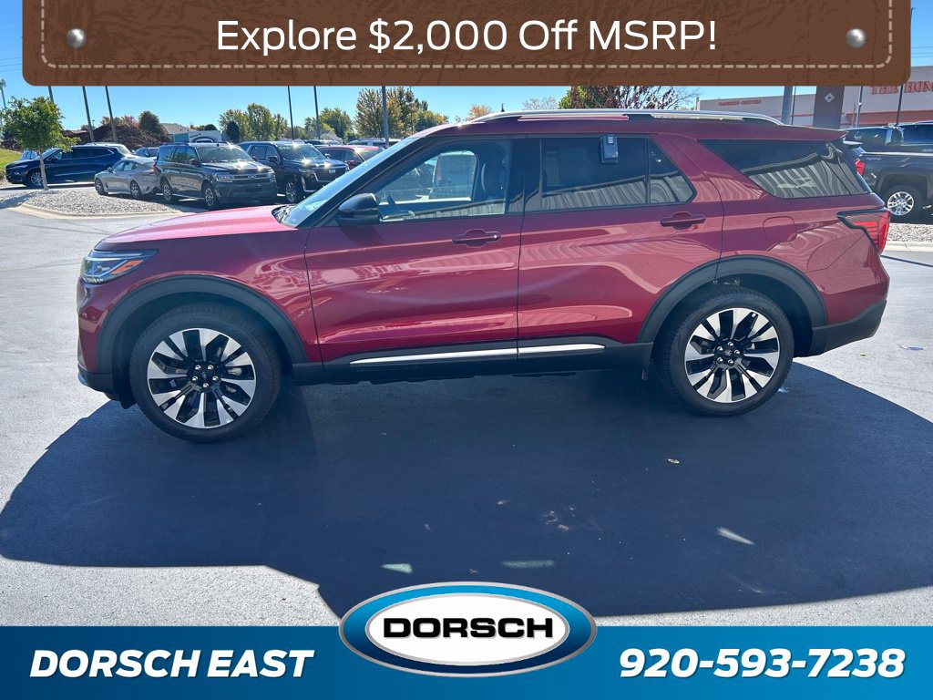 New 2027 Ford Explorer Platinum w/ LUX Leather Package AWD/4WD image 2