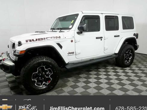 Used 2023 Jeep Wrangler Unlimited Rubicon w/ LED Lighting Group image 2