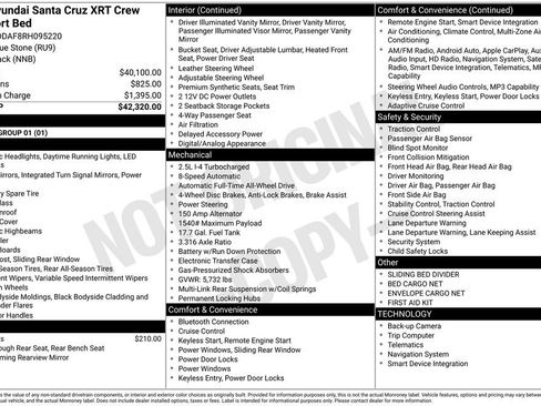 Used 2024 Hyundai Santa Cruz XRT AWD/4WD image 7